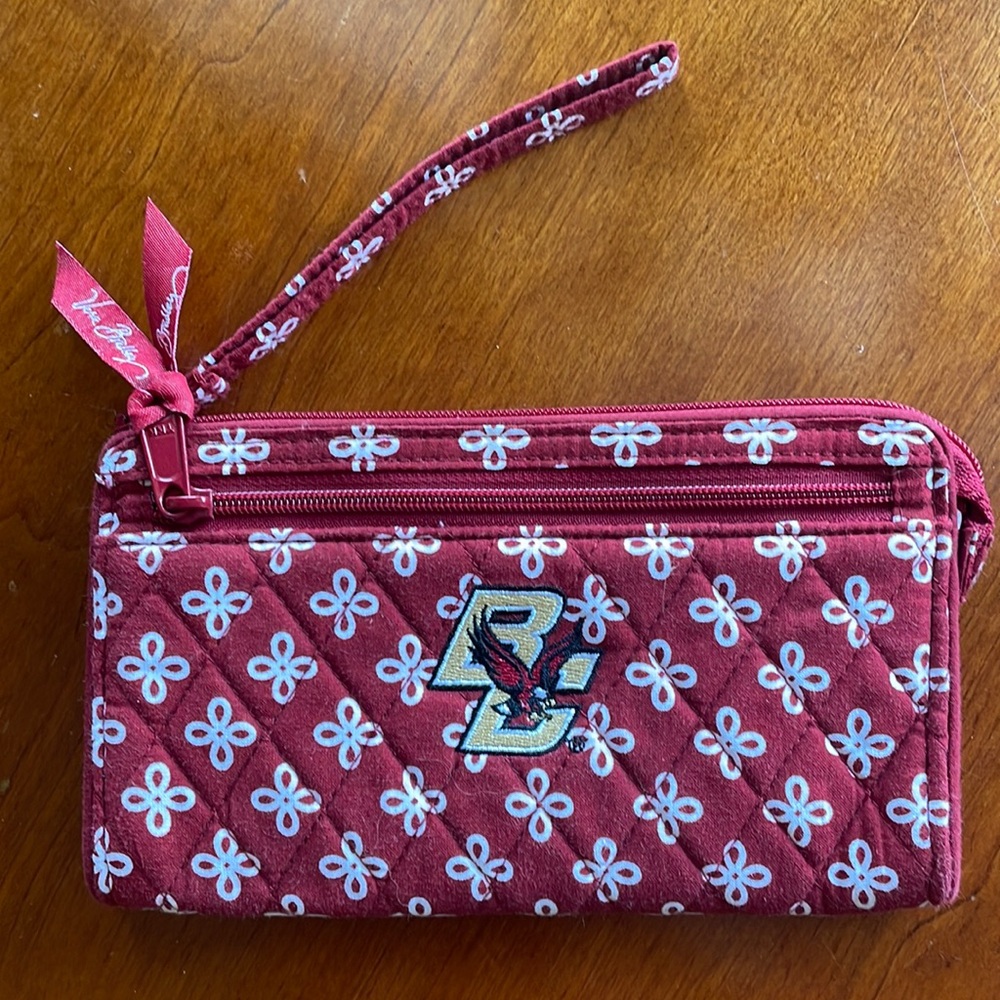 Boston College Vera Bradley wristlet